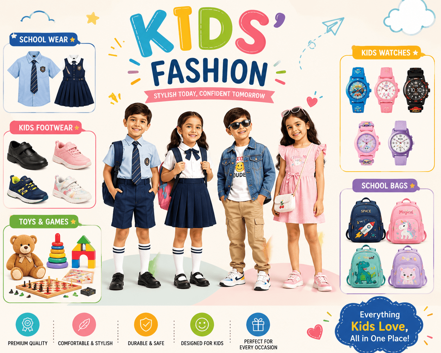 Kid's Fashion - ANS Billons