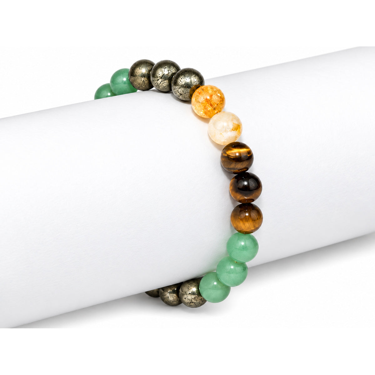 Dhan Yog Natural Crystal Beads Bracelet for Men & Women
