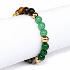 Money Attraction Natural Crystal Beaded Bracelet