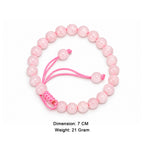 Natural Rose Quartz Bracelet for Women & Men
