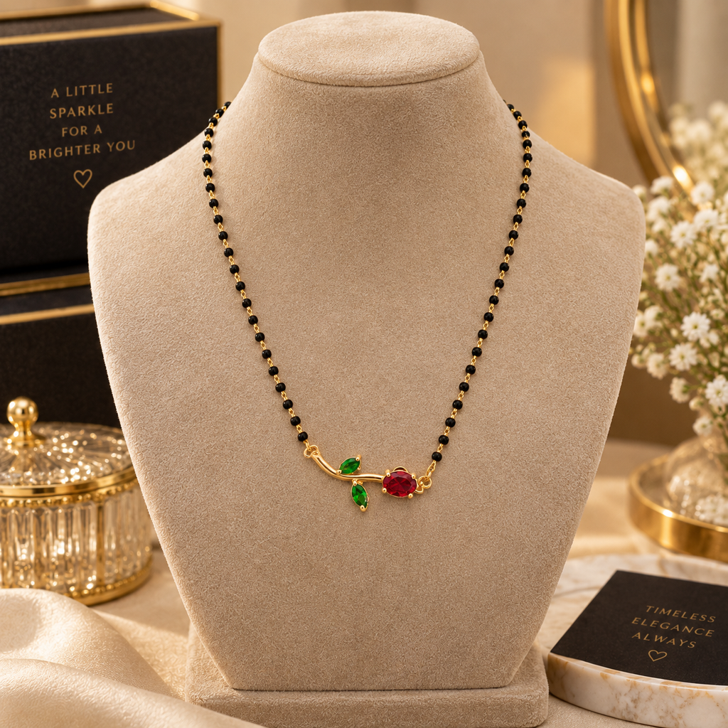 Premium Floral Mangalsutra