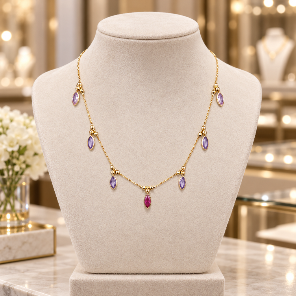 Aurora Charm Necklace for women