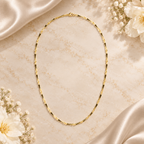 legant Gold-Plated Minimalist Chain Necklace for Women | Lightweight Daily Wear Jewelry