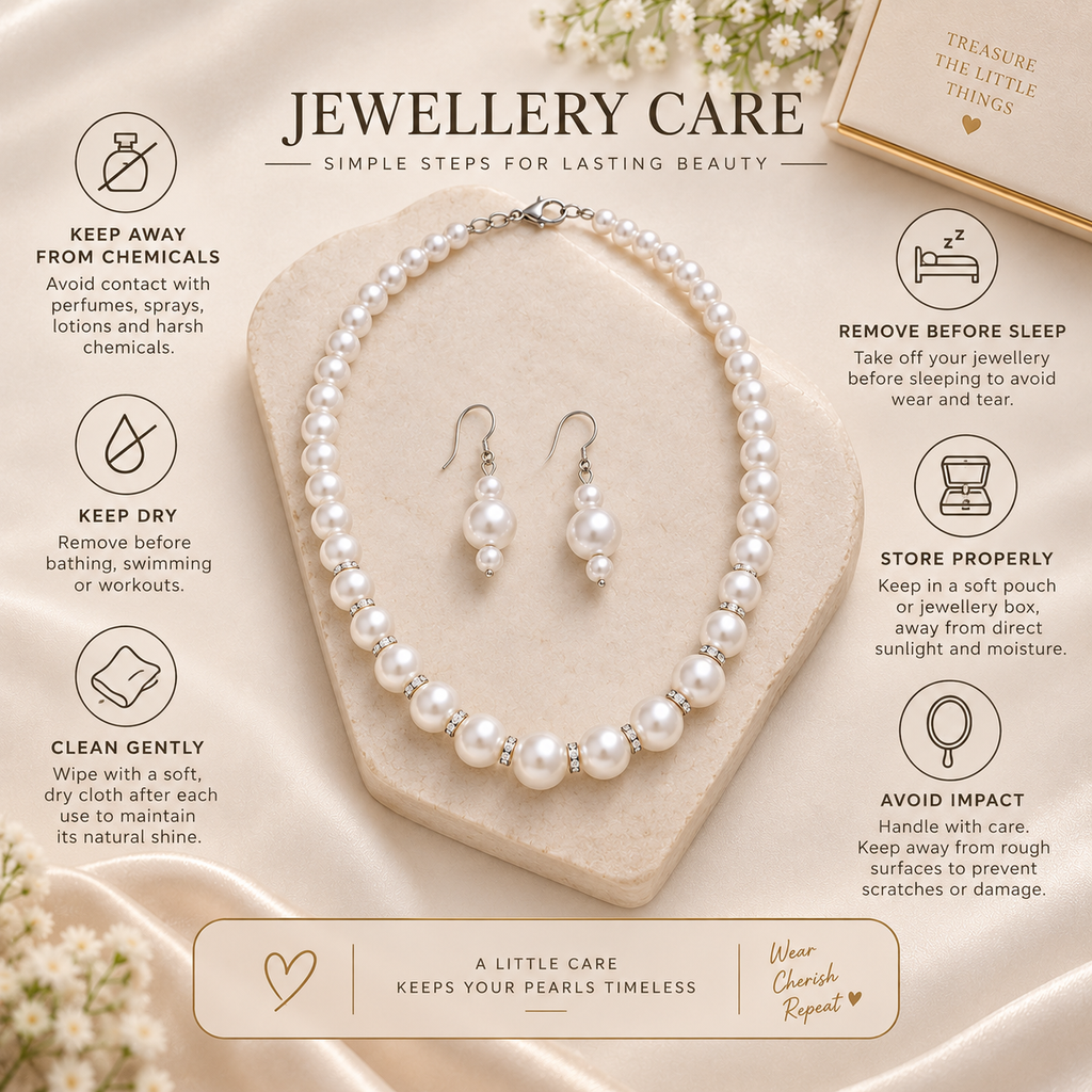 Pearl Jewelry Set
