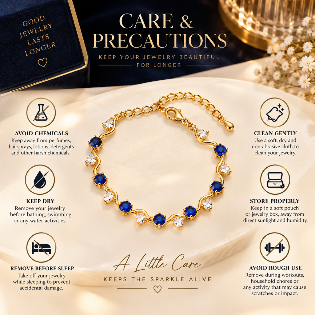 Elegant Gold-Plated Adjustable Bracelet for Women
