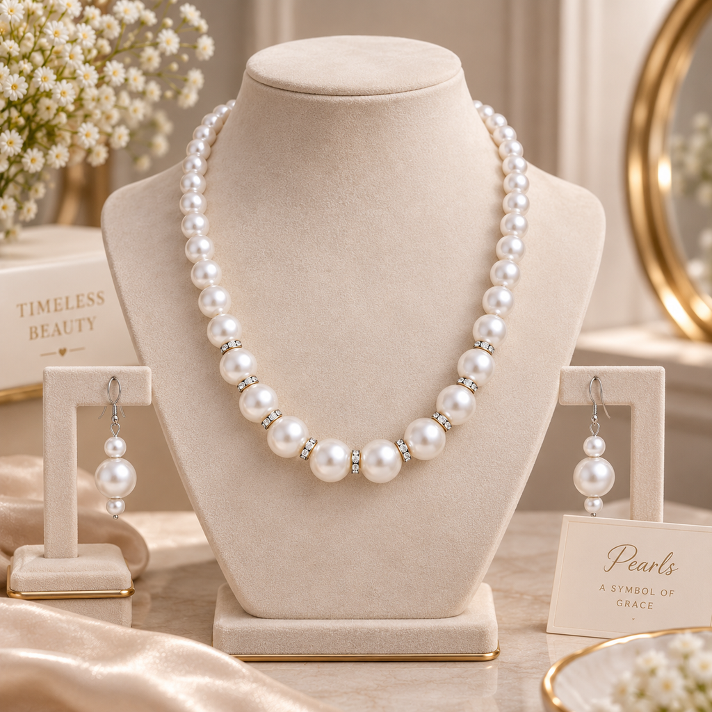 Pearl Jewelry Set