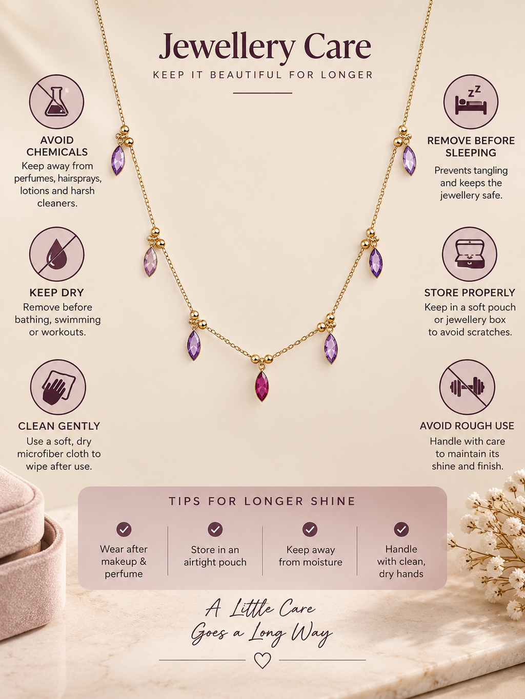 Aurora Charm Necklace for women