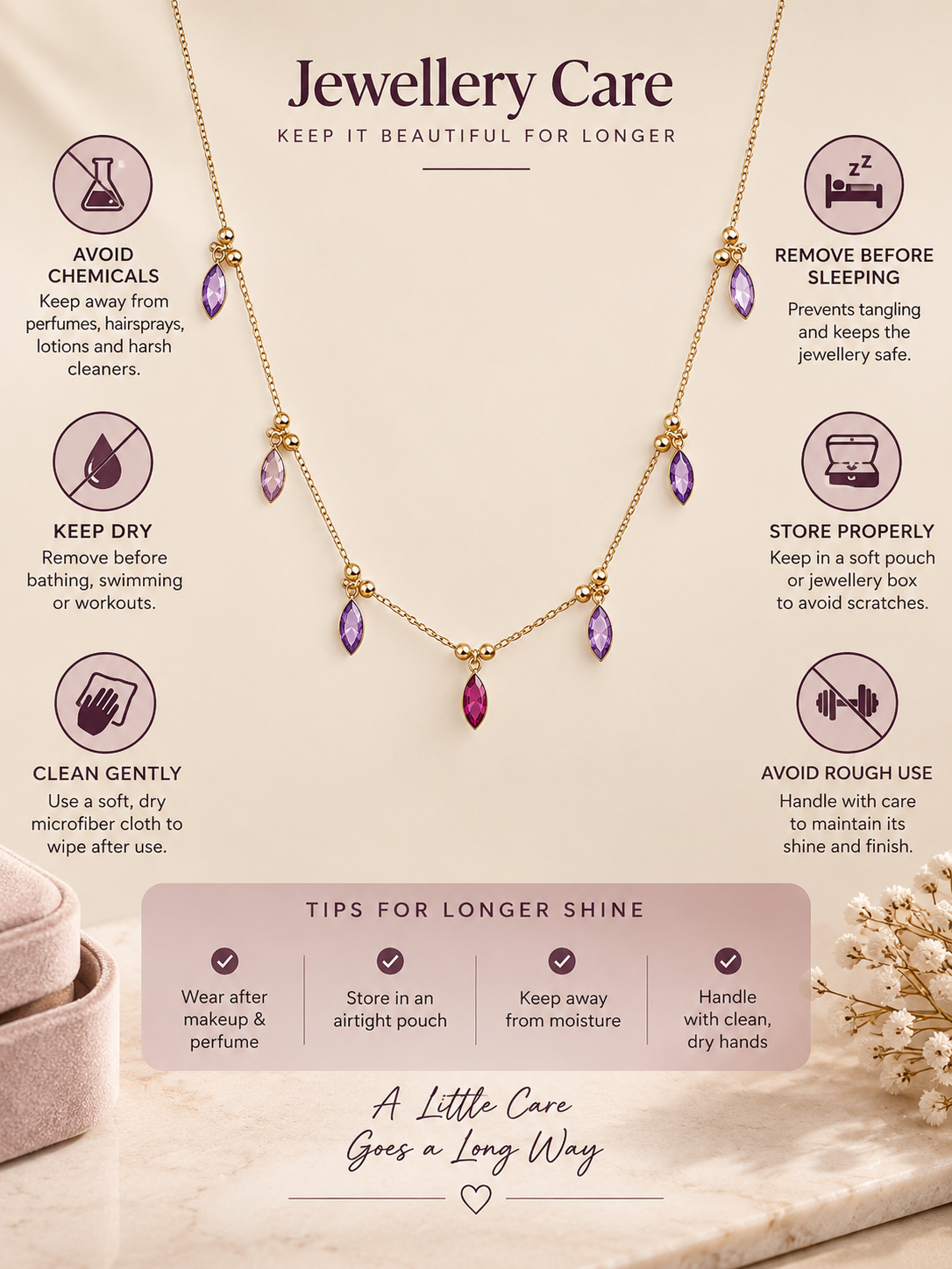 Aurora Charm Necklace for women