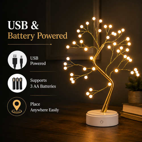 Bonsai Pearl Tree LED 5 W Decorative Lamp