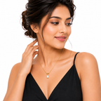 Elegant Gold Pendant Necklace