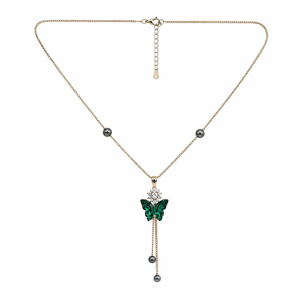 Elegant Butterfly Pendant Necklace