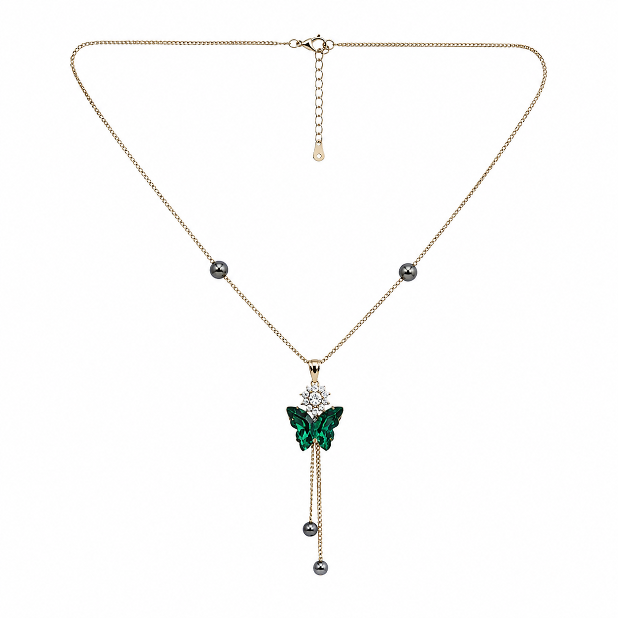 Elegant Butterfly Pendant Necklace
