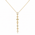 Elegant Crystal Drop Necklace