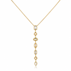 Elegant Crystal Drop Necklace