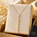 Elegant Crystal Drop Necklace