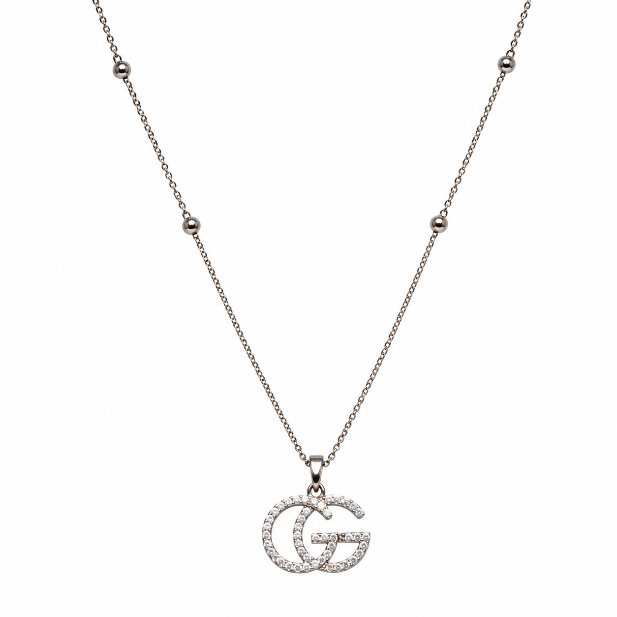 PREMIUM GG PENDANT NECKLACE