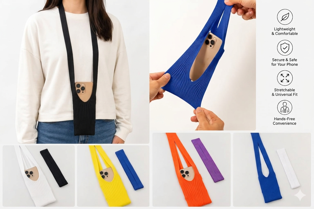 Pocket Sock Case for Apple iPhone Soft Stretchable Sleev