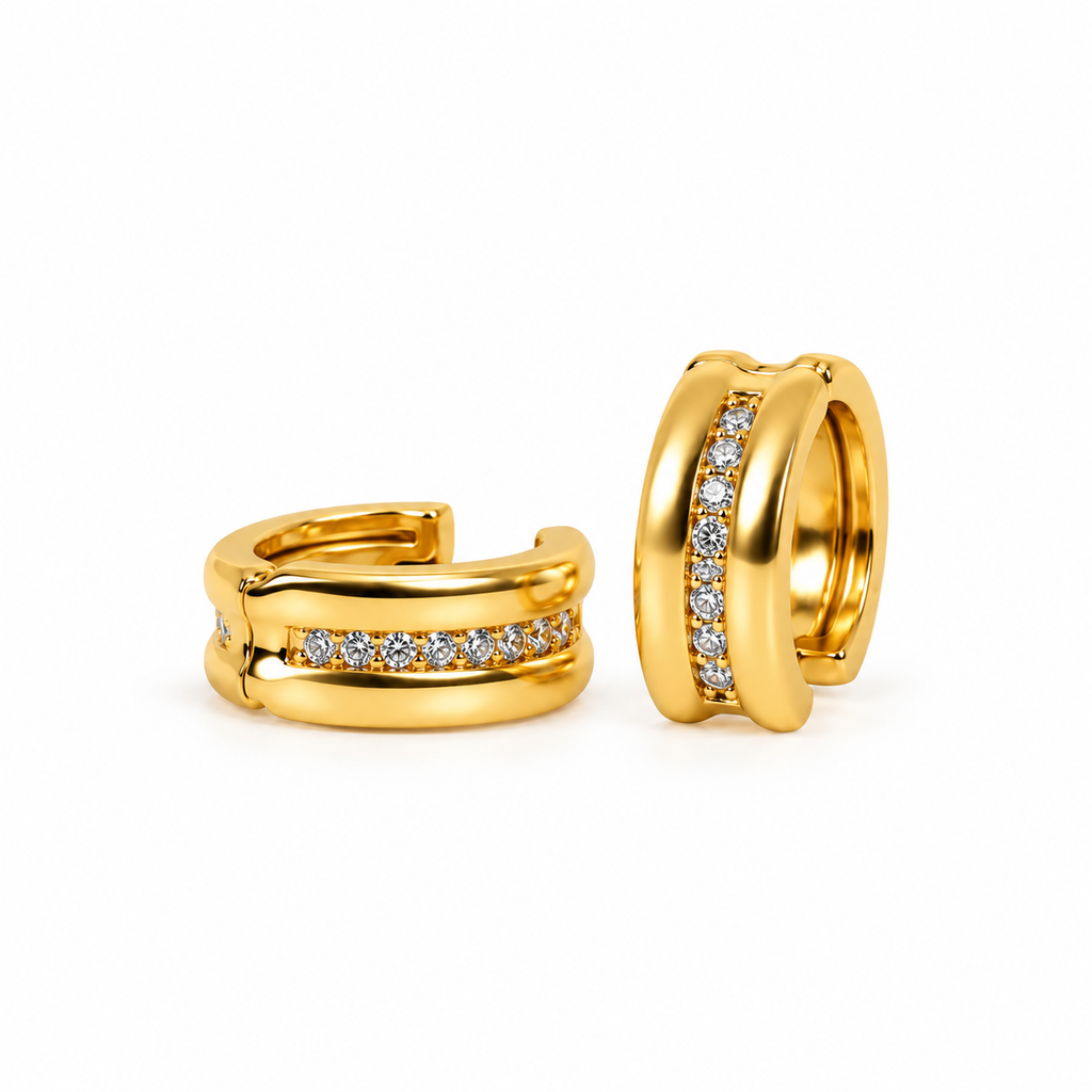 Circular Hoop Earrings