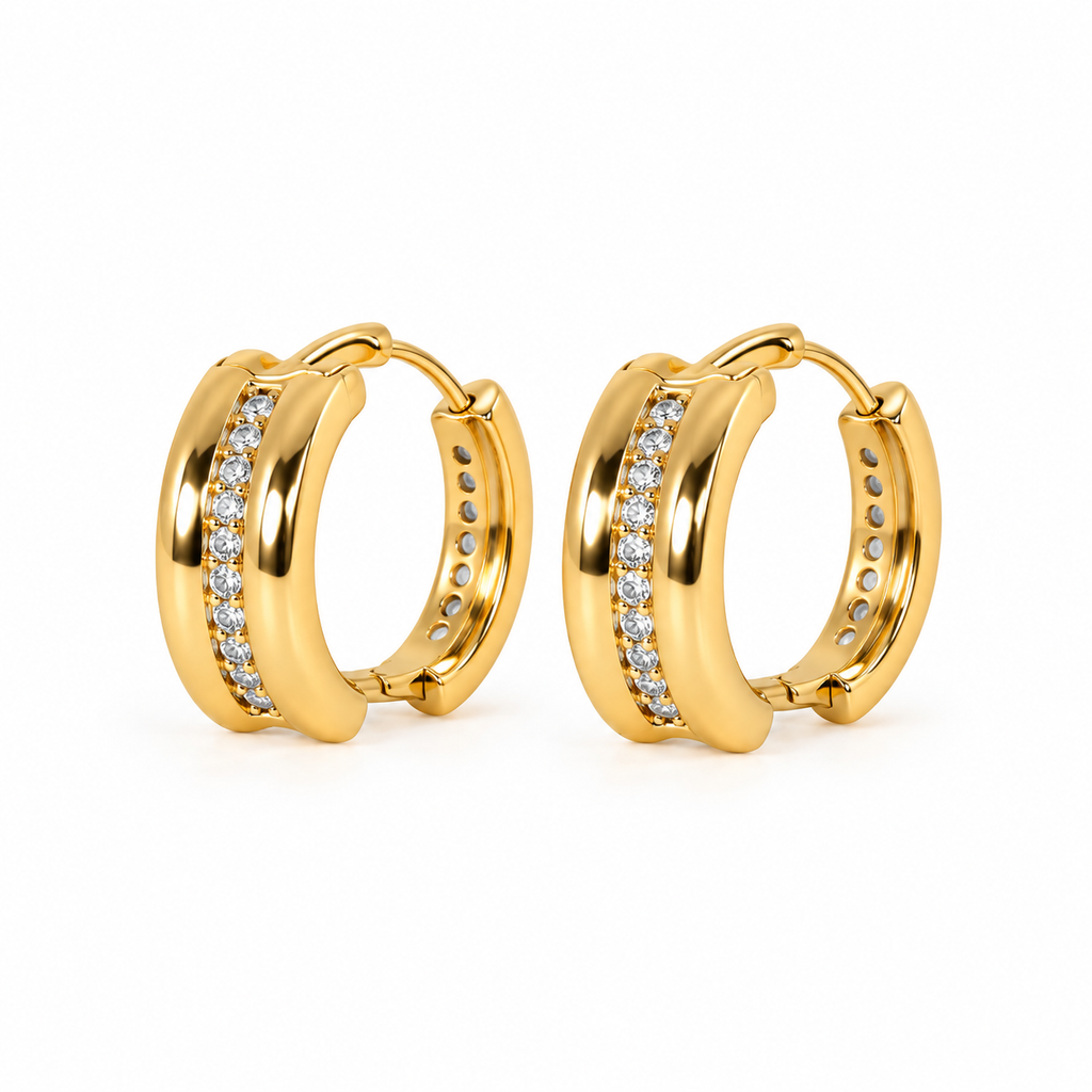 Circular Hoop Earrings
