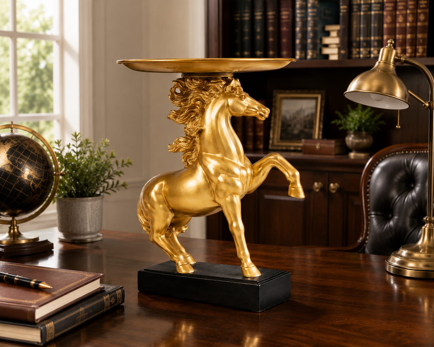 Majestic Horse with Plate – VIIVAZ