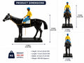 Best Showpiece Statue for Home Decor Beautiful Riding Horse ...