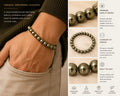 Pyrite Stone Healing Bracelet - 8MM - AEORA ROCKS INDIA ...