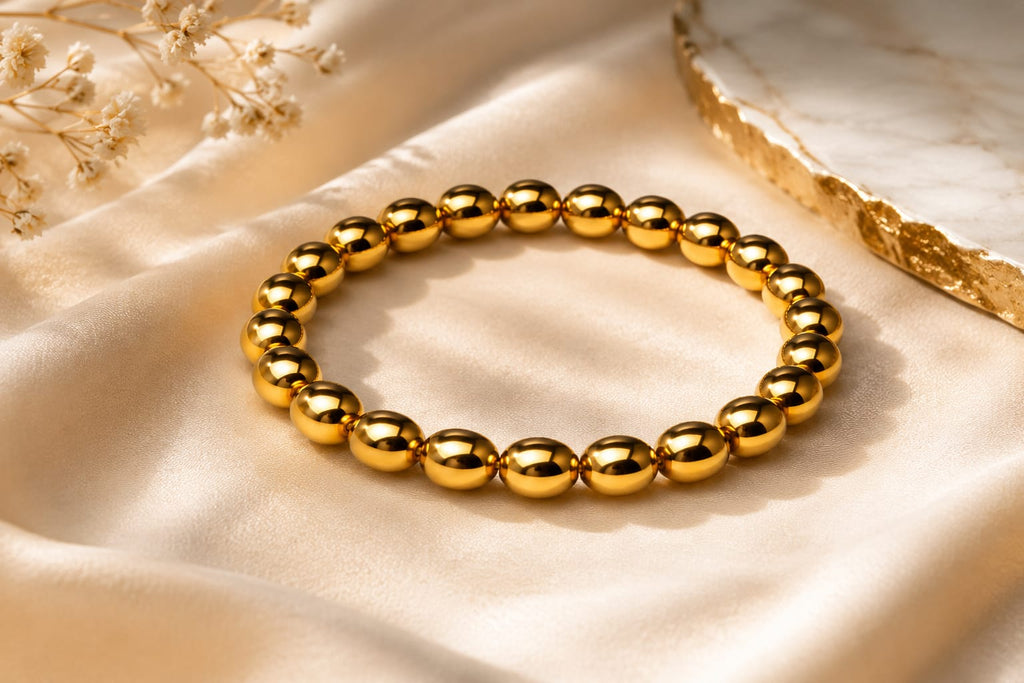 HARIDWAR DIVINE | Golden Pyrite Crystal Bracelet for ...