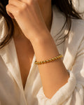 HARIDWAR DIVINE | Golden Pyrite Crystal Bracelet for ...