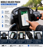 JETLIFE Mobile Holder Pouch for Scooter Scooty EVs Premium