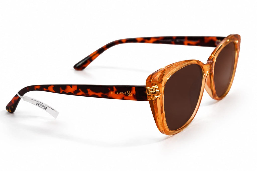 Ben Hunt Buy Stood Rectangular Sunglasses Brown For womens
