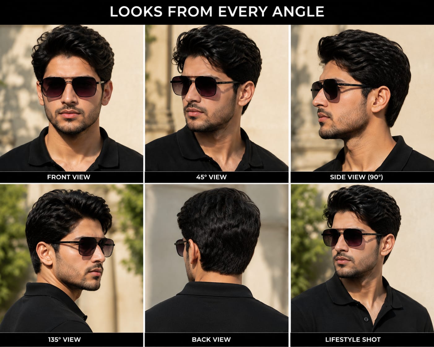 Ben Hunt Premium Sunglasses, designed for modern men