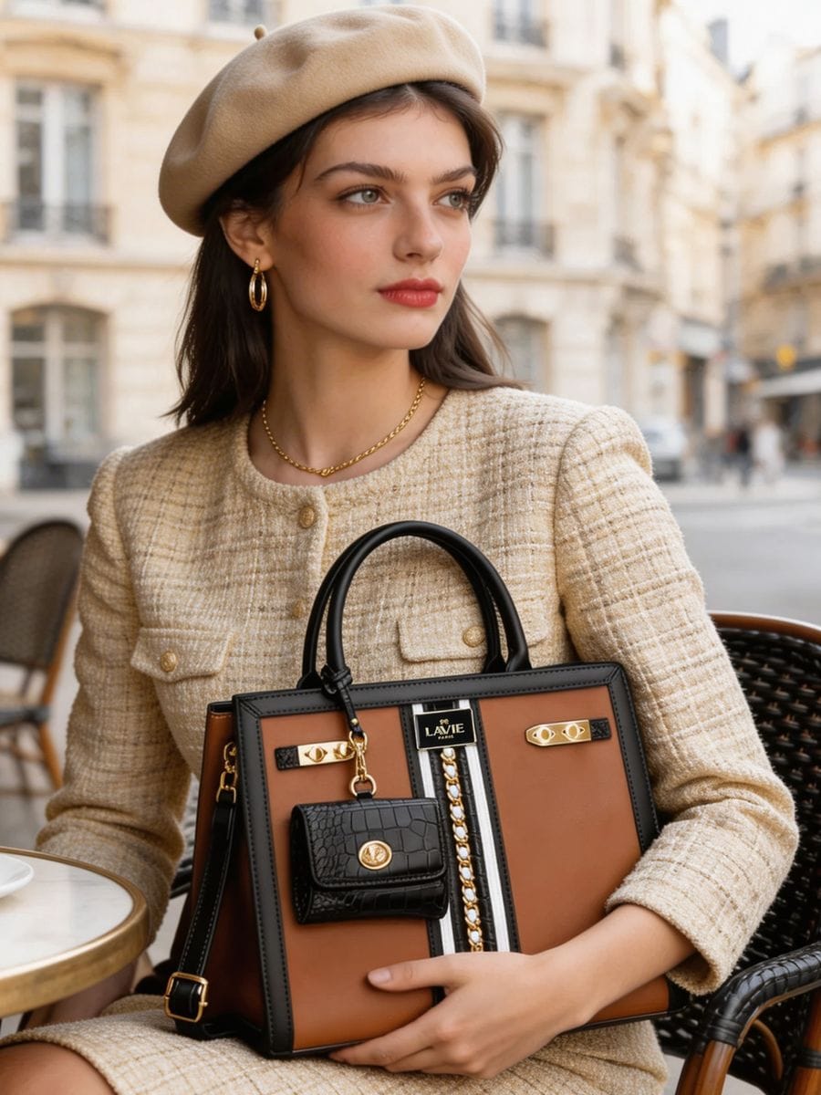 LOUVRE satchel bag