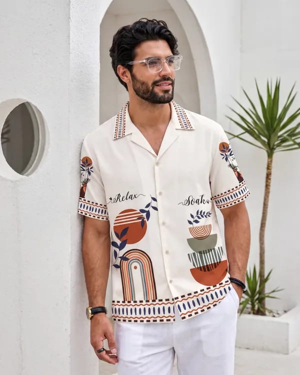 multicolor linen shirts for men