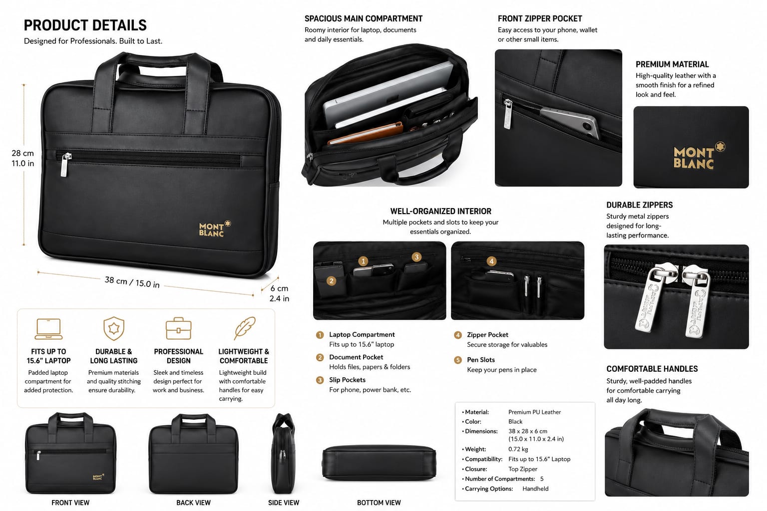 Drable Office Bag