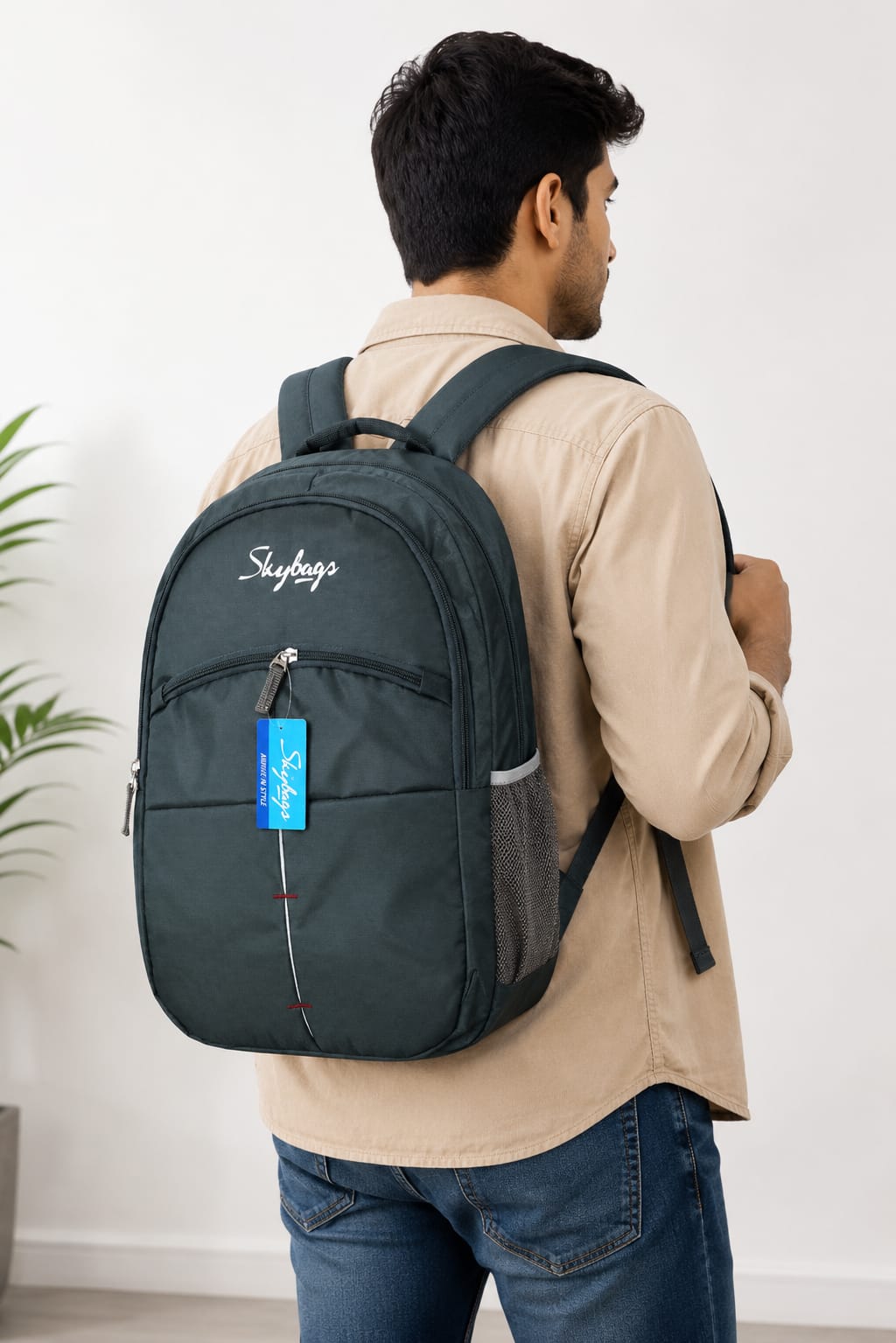 ANS BILLION Casual Laptop Backpack | Lightweight Water-Resistant School, College &amp; Office Bag