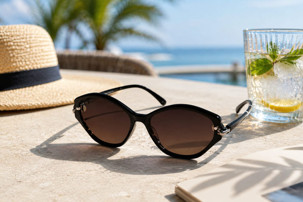 Style with the ANS BILLION Women's Cat Eye Sunglasses.