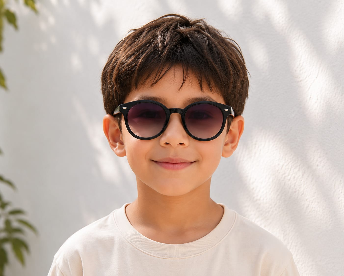 ANS BILLION Kids Round Sunglasses.