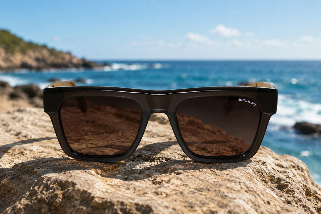 Upgrade your style with BENHUNT Square Polarized Sunglasses