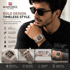 Premium Transparent Chronograph Watch for Men
