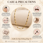 legant Gold-Plated Minimalist Chain Necklace for Women | Lightweight Daily Wear Jewelry
