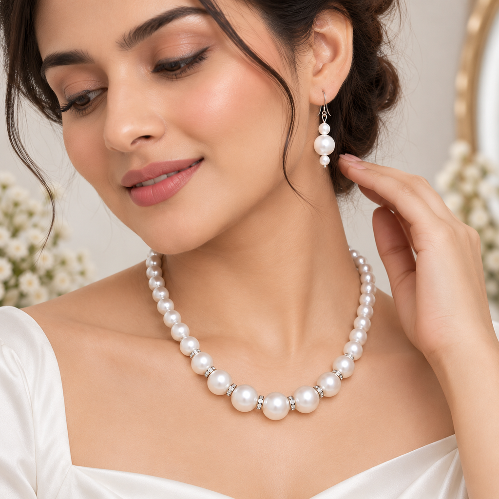 Pearl Jewelry Set