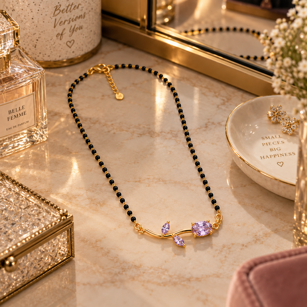 Premium Floral Mangalsutra