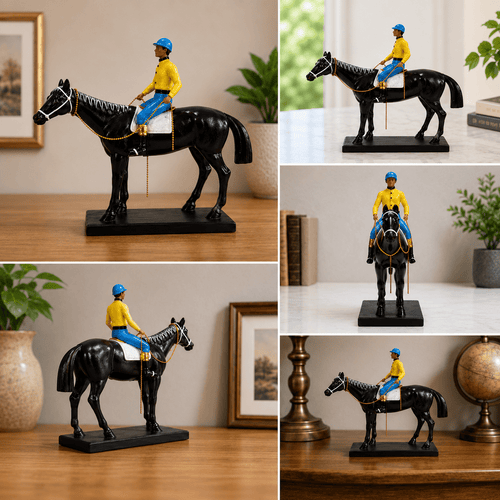 Best Showpiece Statue for Home Decor Beautiful Riding Horse ... - ANS Billion