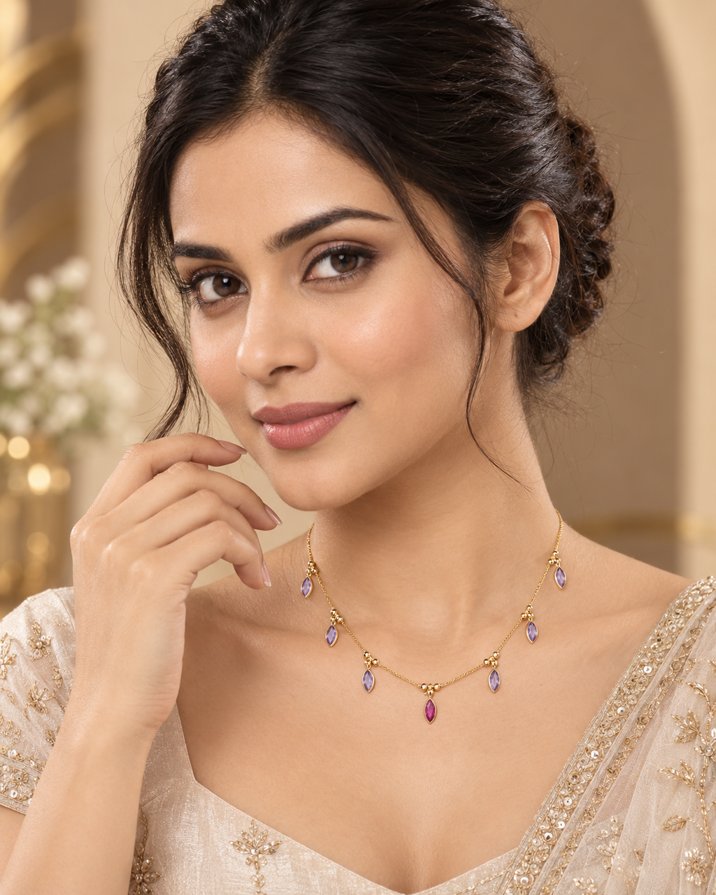 Aurora Charm Necklace for women