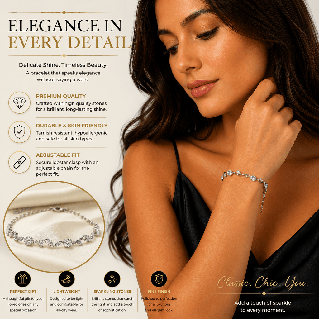 Elegant Crystal Bracelet - ANS Billion