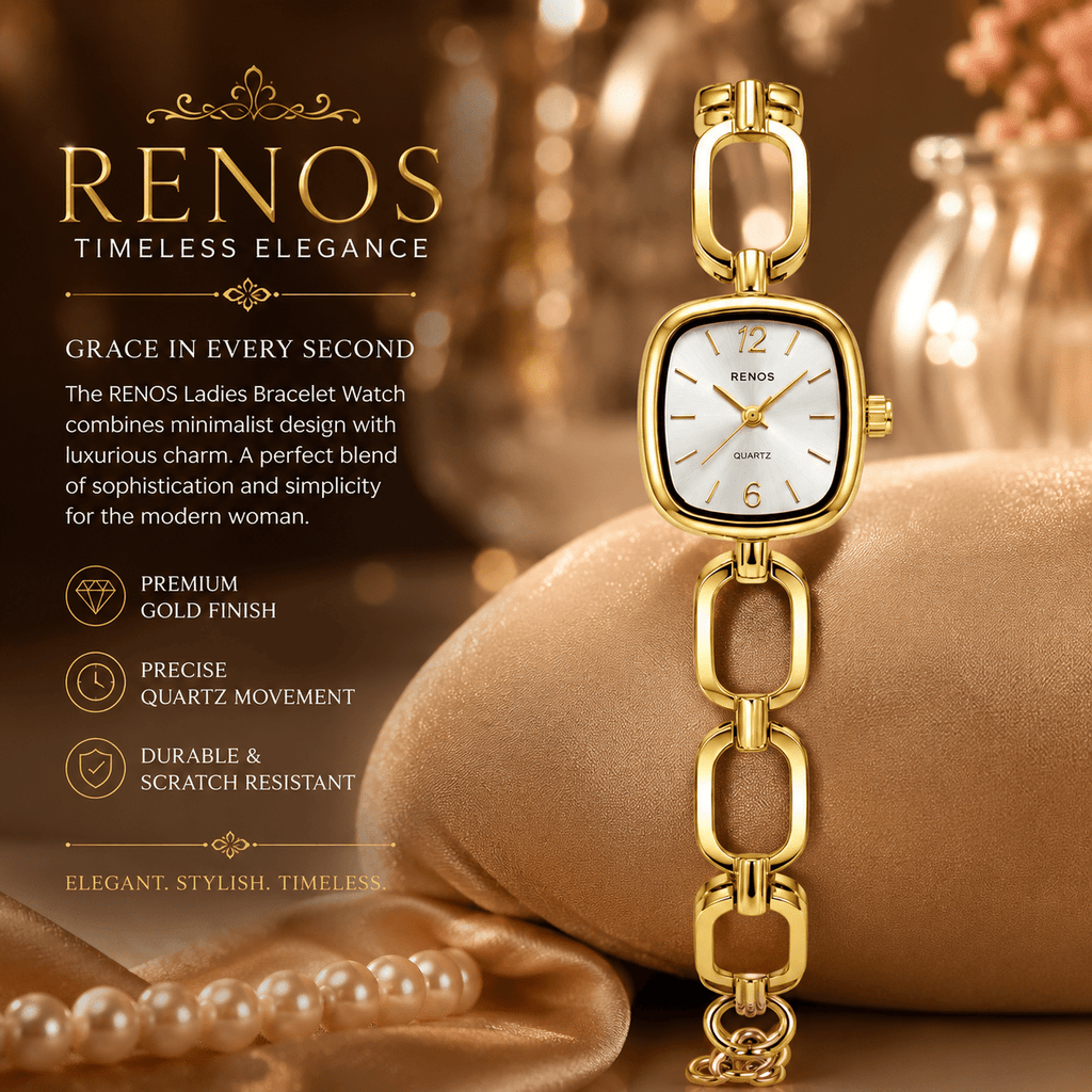 Elegant Square Dial Design watch - ANS Billion