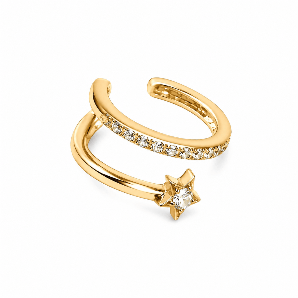 Elegant Star Ear Cuff Earring - ANS Billion