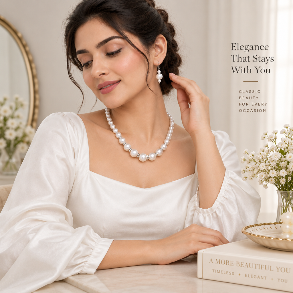 Pearl Jewelry Set