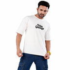 Griezman Men's Oversized Drop Shoulder T-Shirt | Cotton Looper | F&B Canvas Print | Half Sleeve Round Neck Casual Graphic Tee - ANS Billion