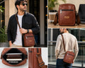 Jeep BULUO Men's Crossbody Sling Bag, Brown - ANS Laxury